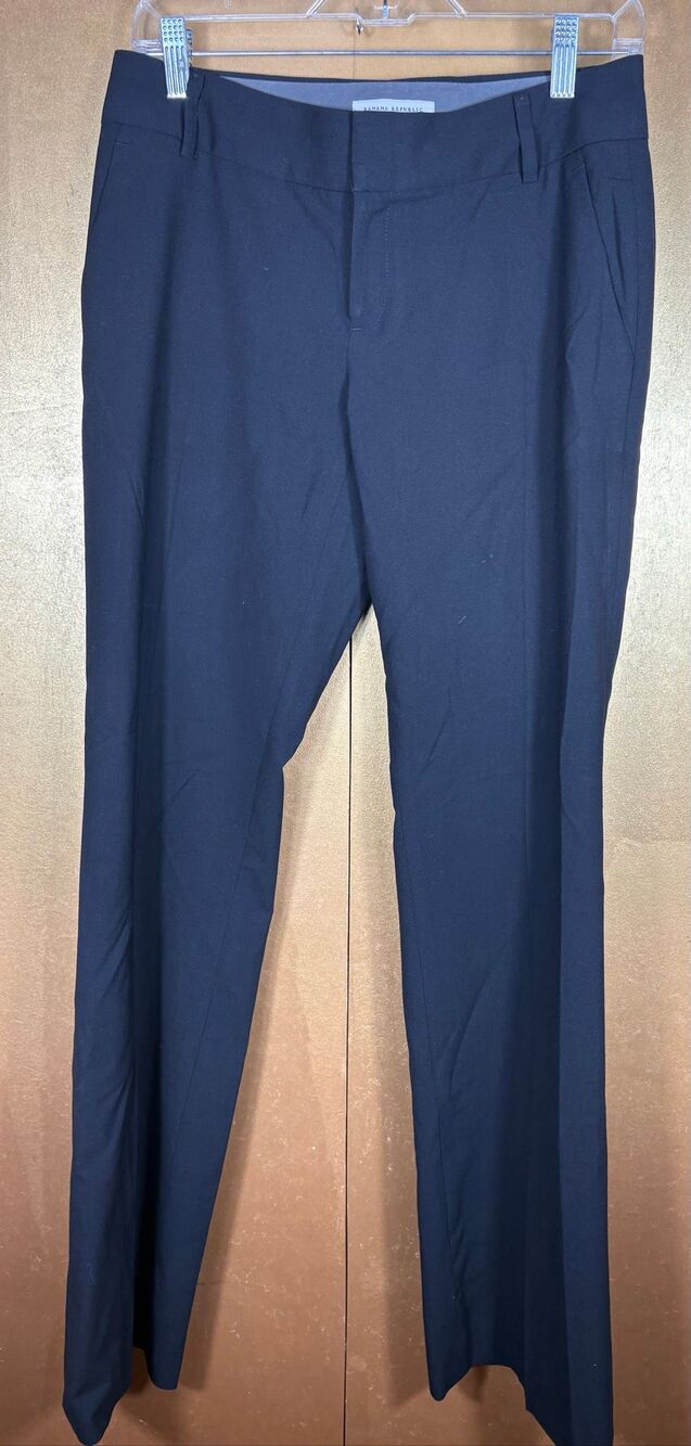 Banana Republic the martin fit trousers size 2 color black